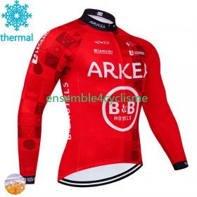 Maillot Cyclisme Hiver Thermal Fleece Arkea Bb Hotels Excalibur 2024